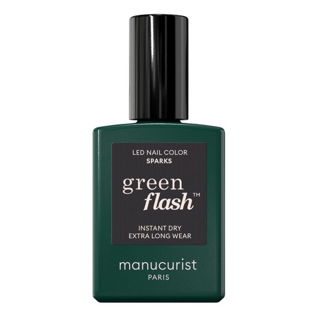 Vernis à ongles semi-permanent Green Flash - 15 ml | Sparks