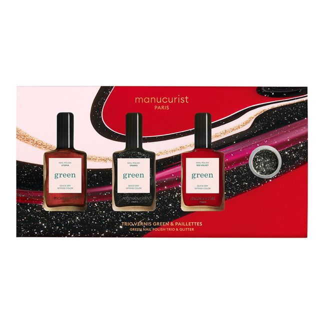 Coffret collection Holidays Green - Utopia, Red Velvet et Sparks