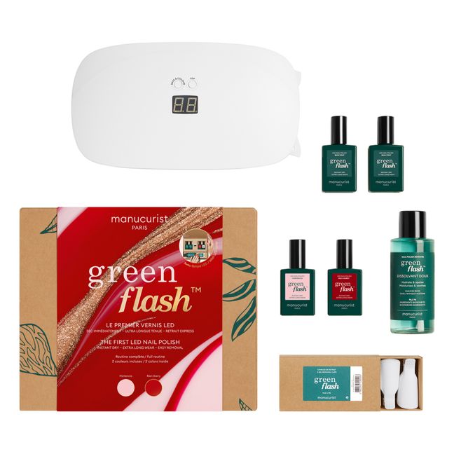 Green Flash Semi-Permanent Gift Set - Hortencia & Red Cherry