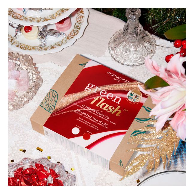 Coffret cadeau semi-permanent Green Flash Hortencia & Red Cherry