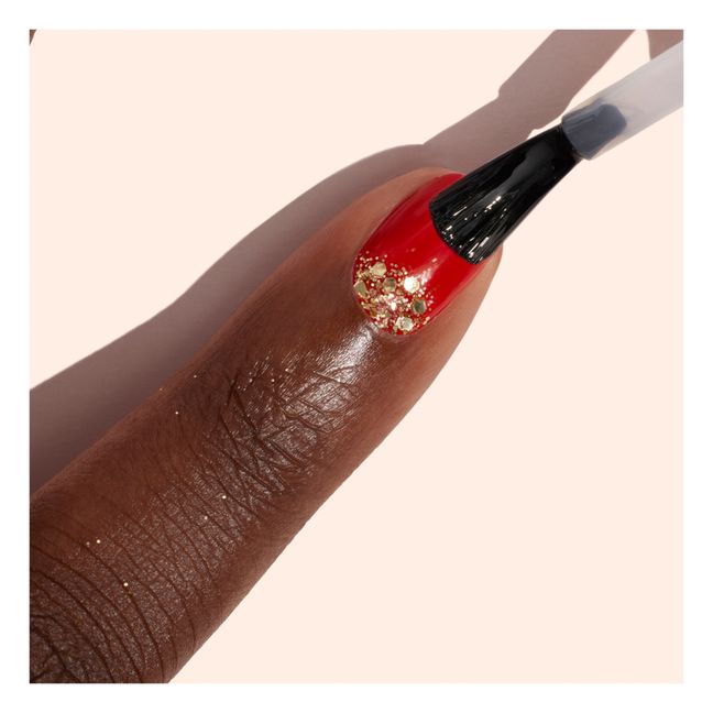 Coffret vernis à ongles Green Red Velvet & Ornement Doré