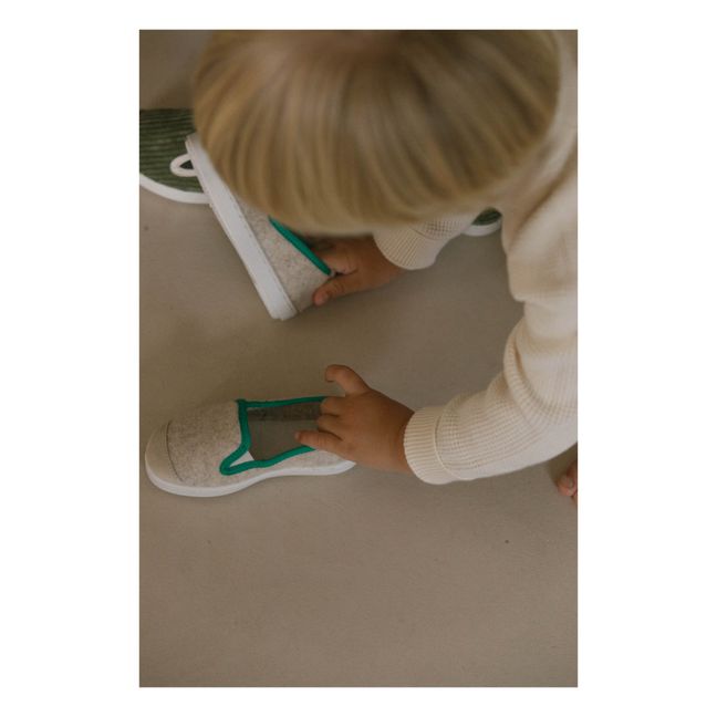 Chaussons Slipper AW x Smallable | Vert