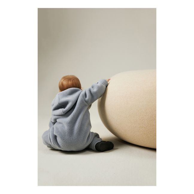 Mono con capucha para bebé | Azul Gris