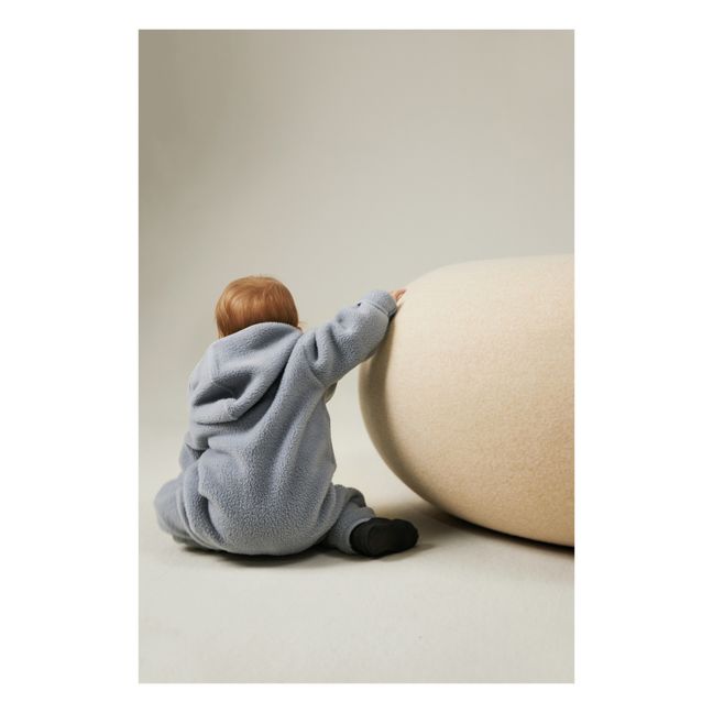 Combinaison à Capuche Bébé | Bleu gris