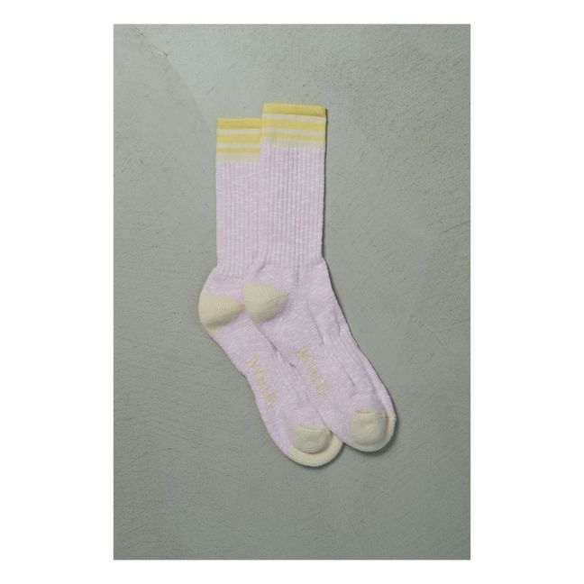 Avoch High Socks | Lilac