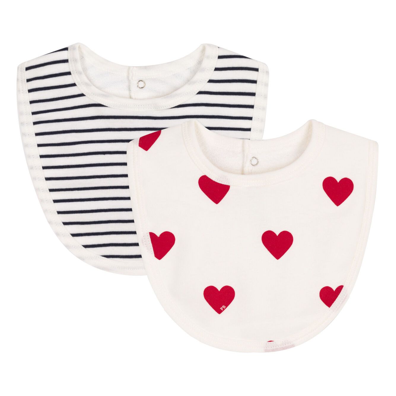 Konges Slojd Set 2 Bavaglini a Maniche Lunghe - Sail Away- Certificato  Oeko-Tex unisex (bambini)