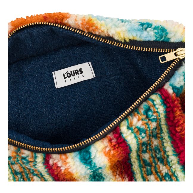 Banane New Day Façon Fourrure Fibres Recyclées | Bleu