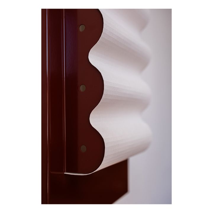 Frame wave wall lamp | Brown- Product image n°3