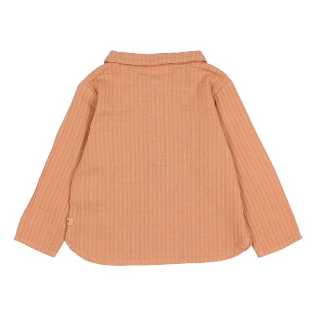 Camicia in garza di cotone organico | Ruggine