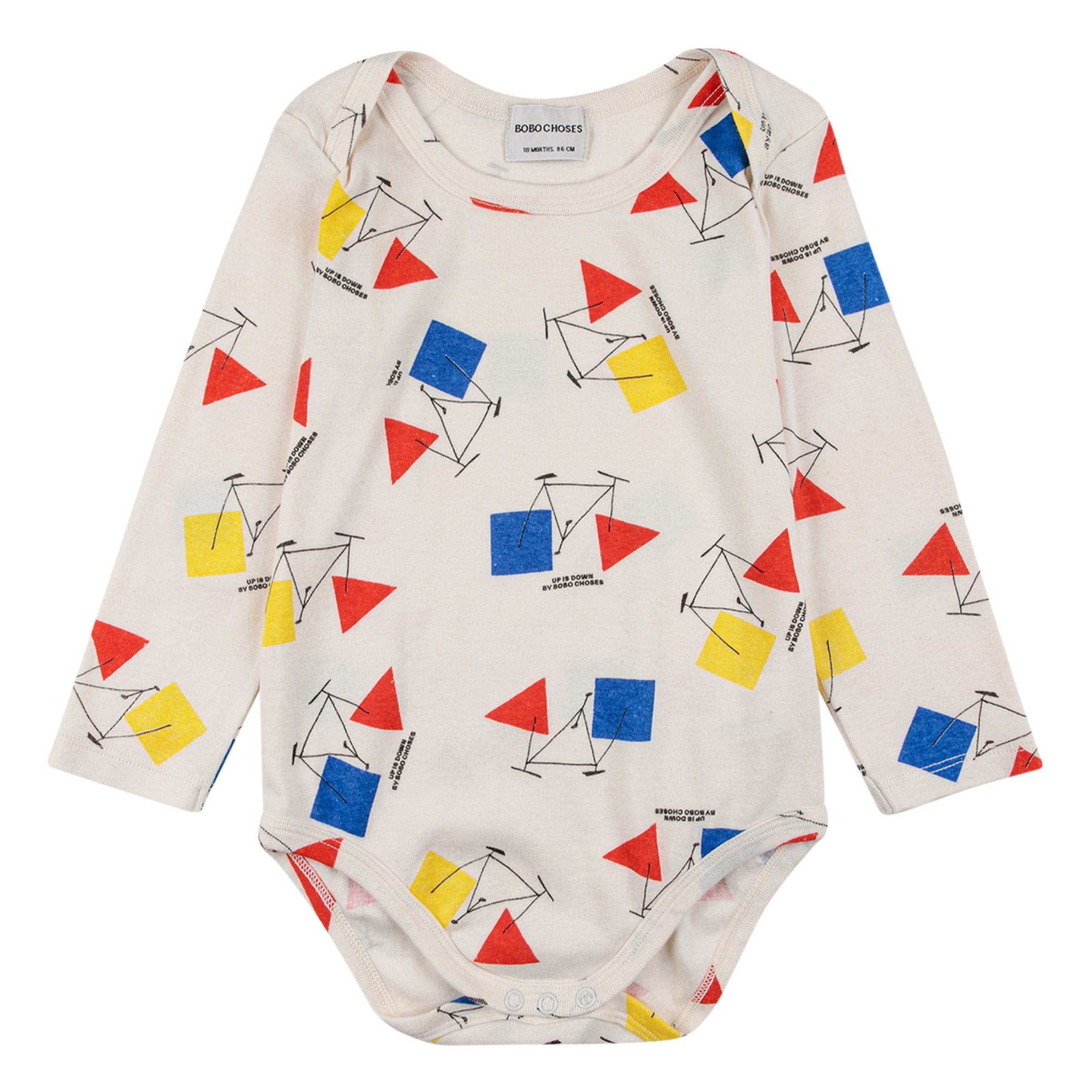 Bobo Choses Body aus Bio-Baumwolle | Seidenfarben