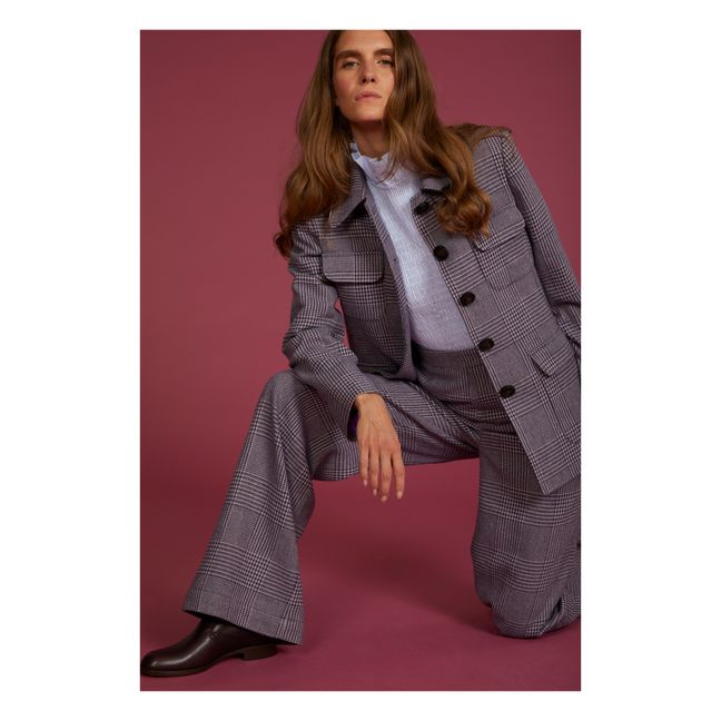 Giacca Julienne Carreaux | Viola