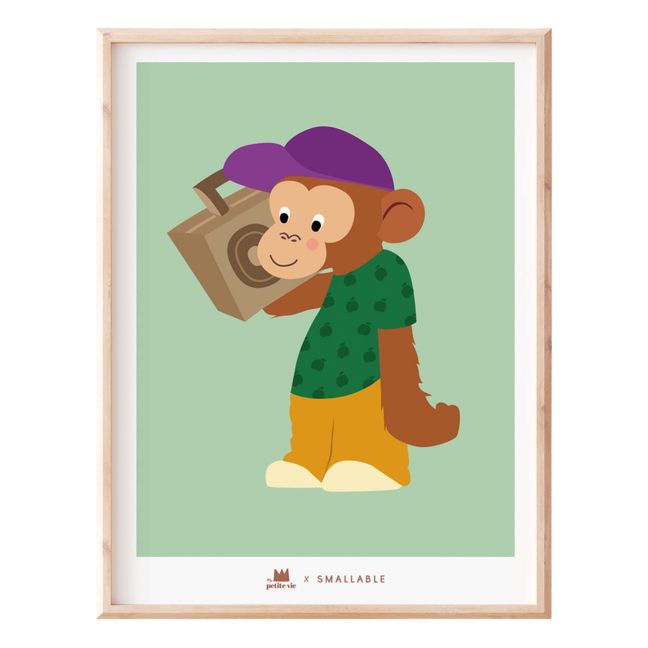 Monkey Poster x Smallable