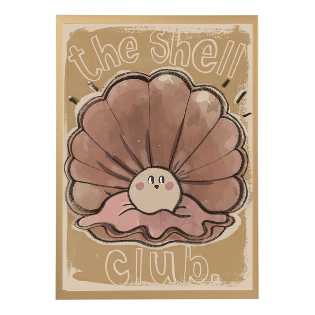 Large Shell Poster x Smallable