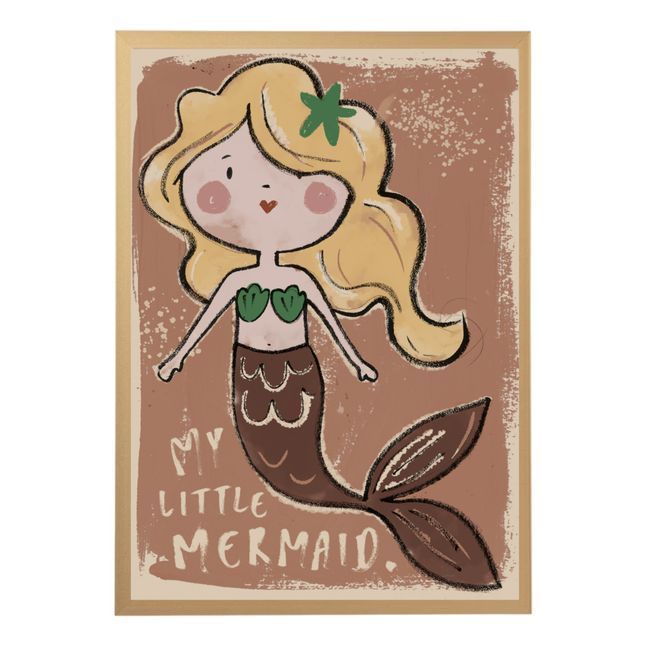 Large Mermaid Poster x Smallable 