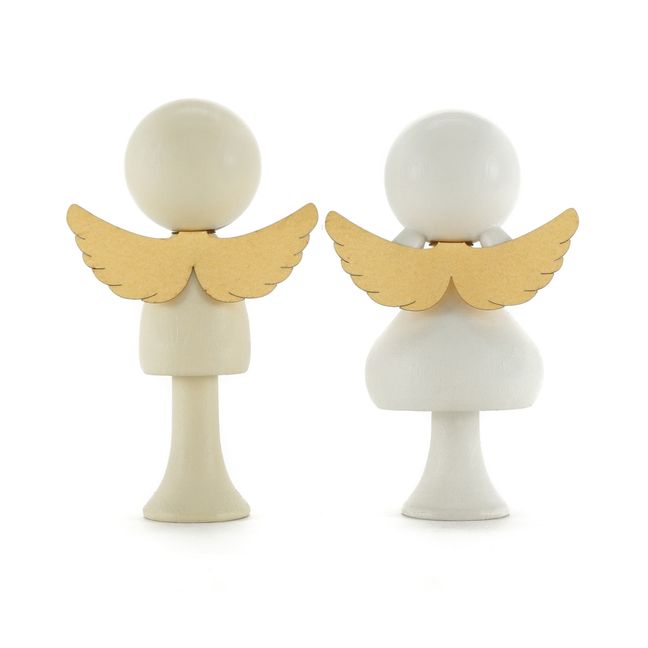Anges en bois