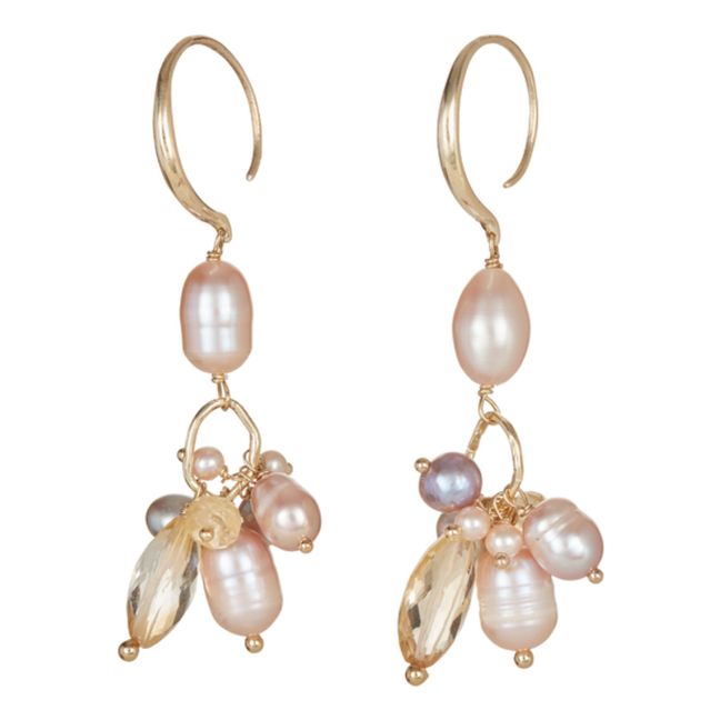 Boucles d'oreilles Goa | Doré