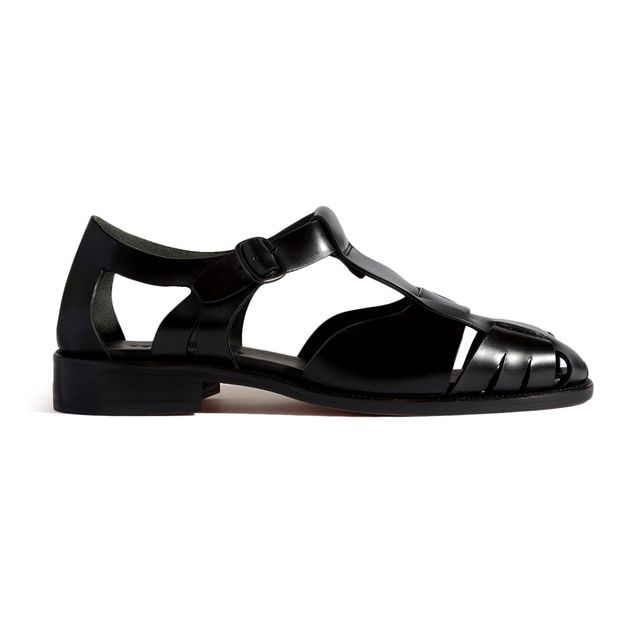 Hereu Pesca Riemchensandalen Schwarz Smallable