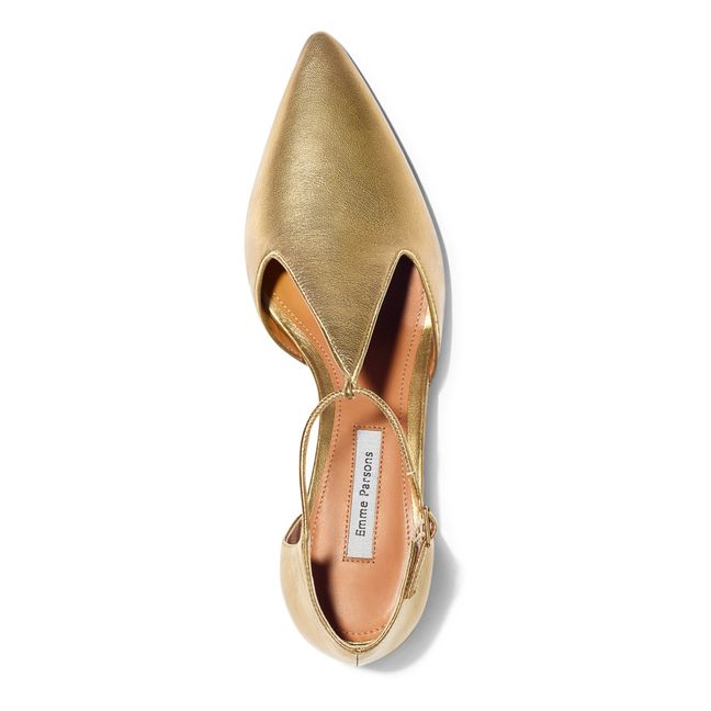 Mary Janes Chelsea | Gold