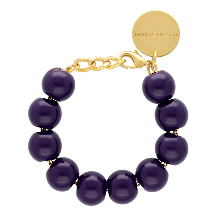 Beads bracelet | Purple- Product image n°0