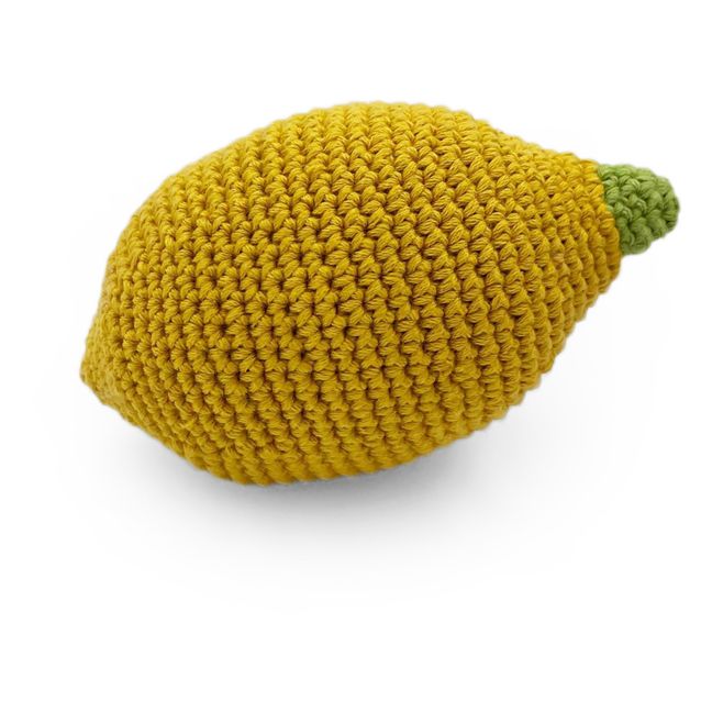 Hochet Citron en crochet | Amarillo