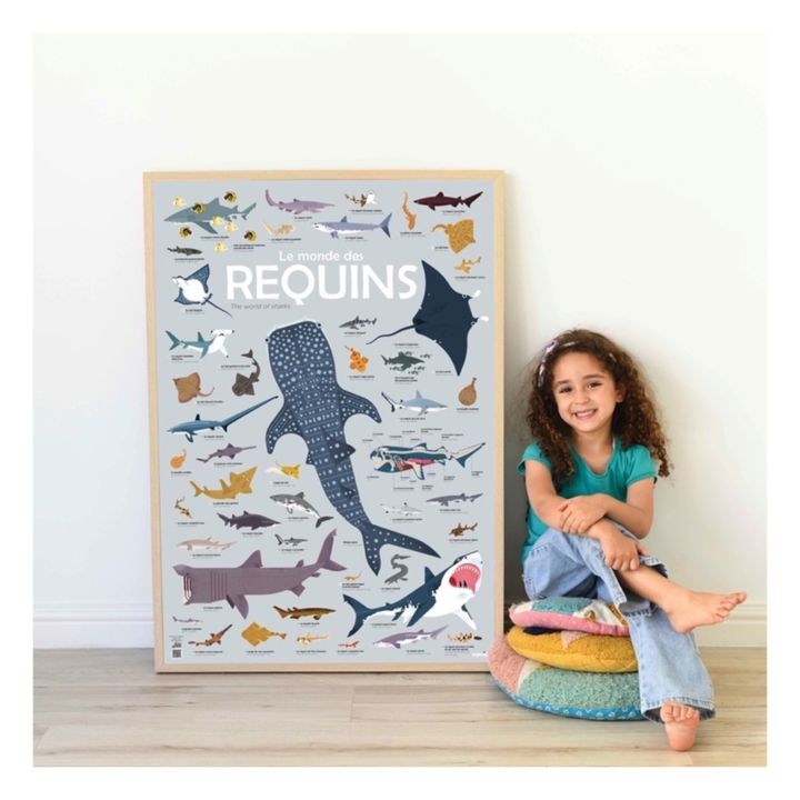 Poster Stickers Sharks- Product image n°1