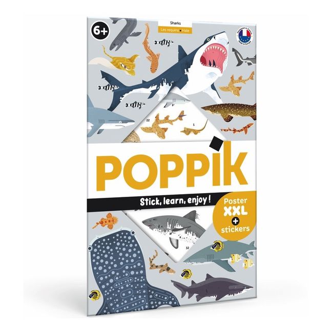 Poster Stickers Requins