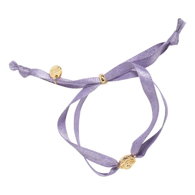 Bracelet Ruban Lison - Collection enfant | Doré