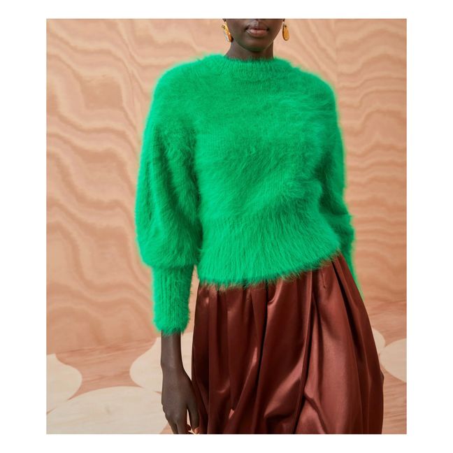 Jersey Emira de angora | Verde esmeralda