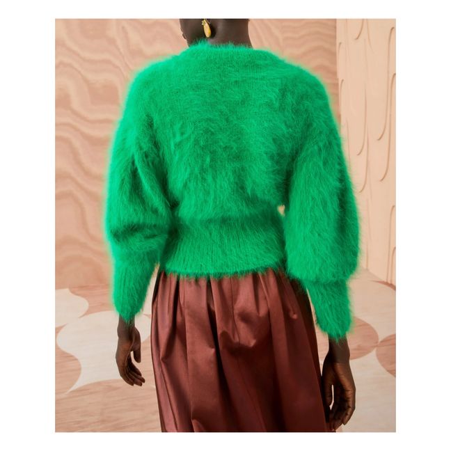 Jersey Emira de angora | Verde esmeralda