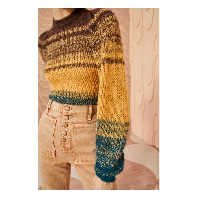 Jersey Rosalia Baby Alpaca | Amarillo