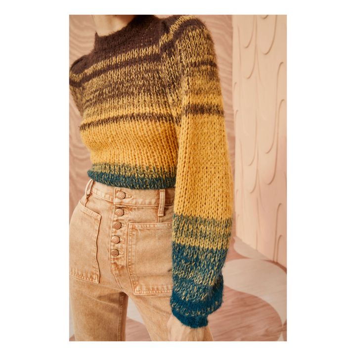 Jersey Rosalia Baby Alpaca | Amarillo- Imagen del producto n°5