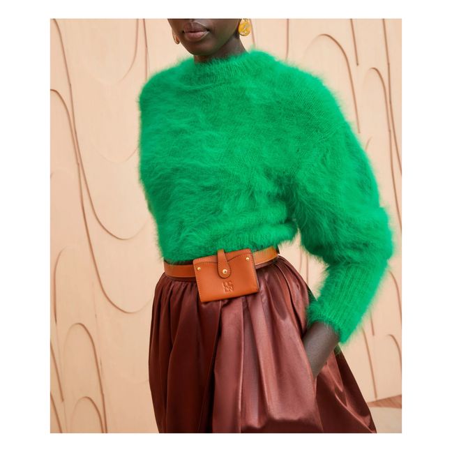 Jersey Emira de angora | Verde esmeralda