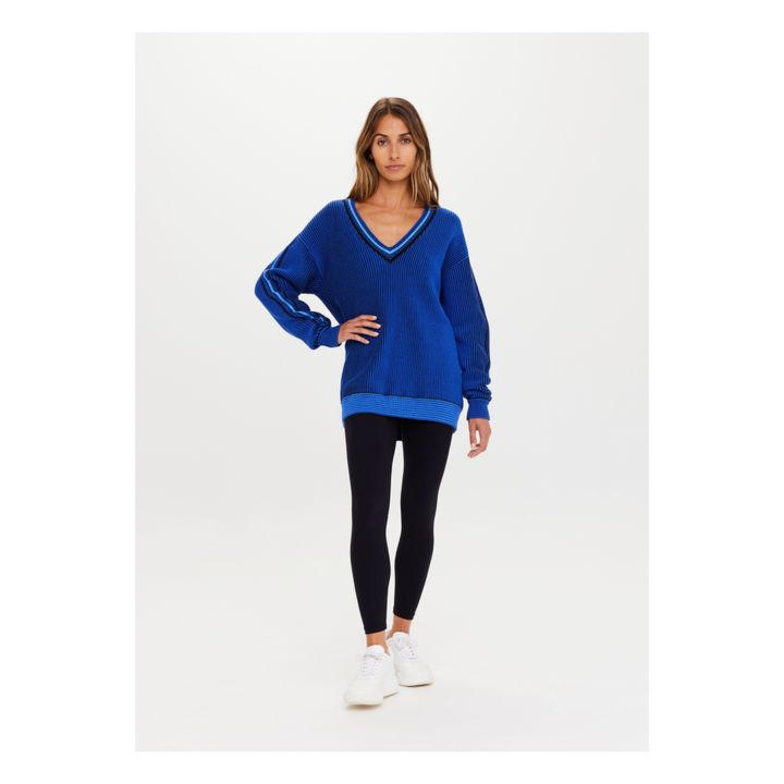 Veste Saint + Sofia Femme Bleu Victory Taille UK 8 - 100% Coton Bio