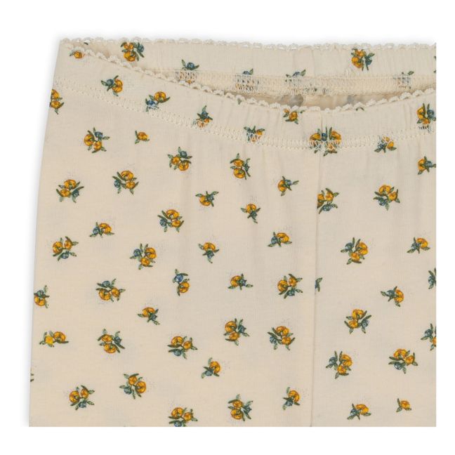 Basic Jersey Organic Cotton Trousers | Ecru