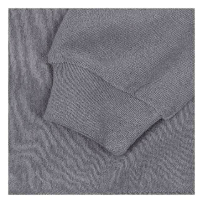 Sweat Itty Coton Bio | Bleu gris