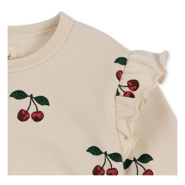 Sweatshirt Lou Bio-Baumwolle | Seidenfarben