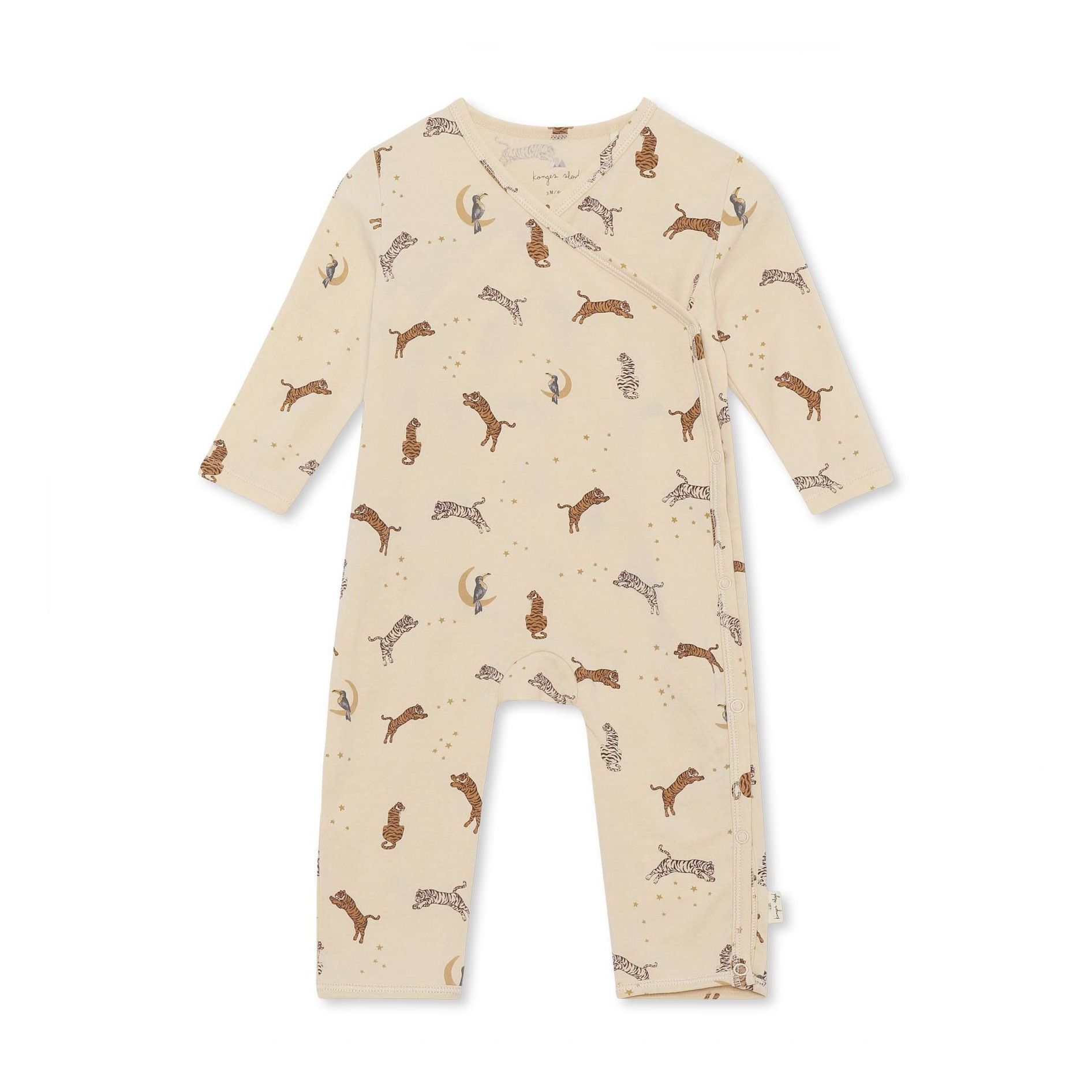 Konges Sl jd Pyjama Naissance Coton Bio Beige Smallable