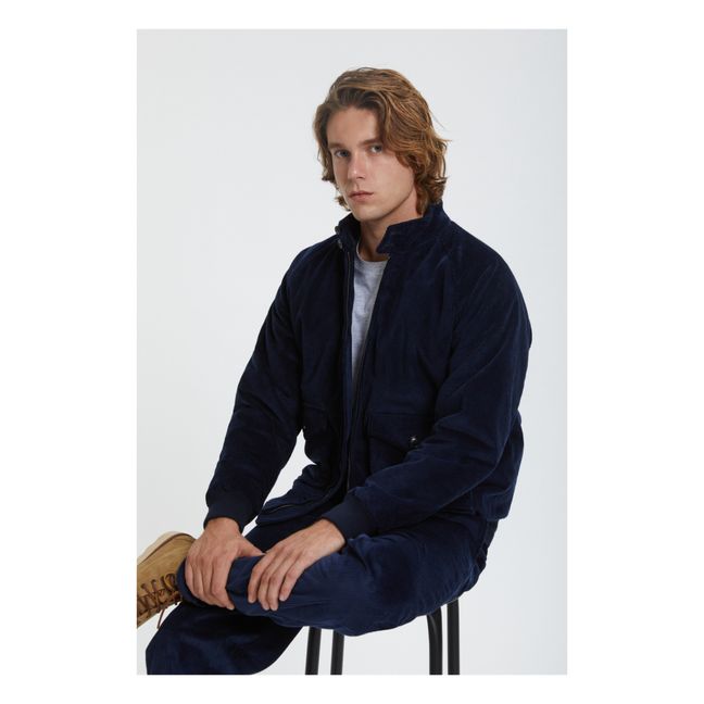Veste G9 500 Wales Cord | Bleu marine