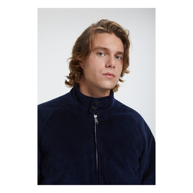 Veste G9 500 Wales Cord | Bleu marine