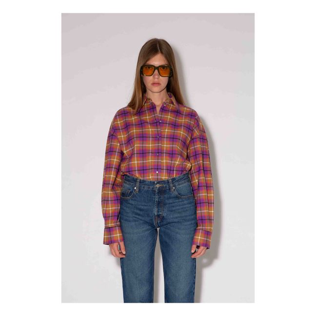 Camisa Bijou Carreaux Niño | Violeta