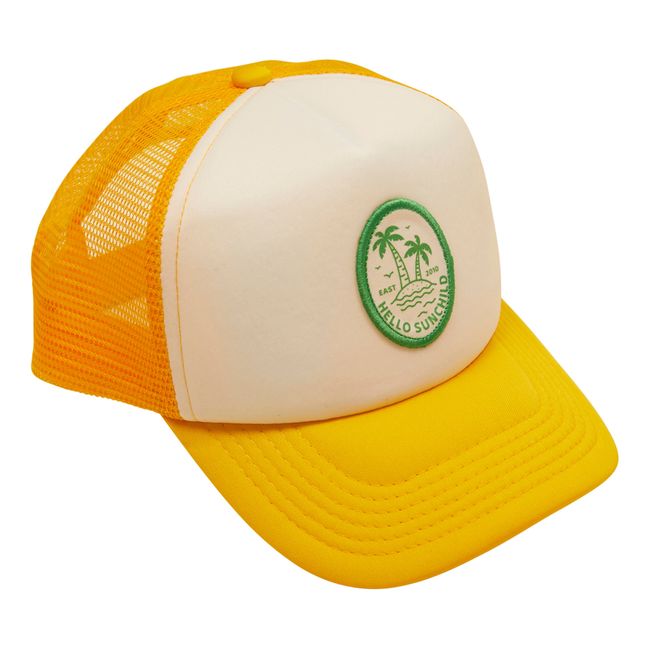 Truckerhello cap | Yellow