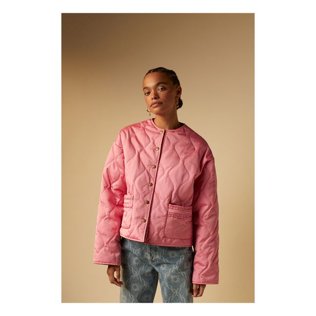 Dely Reversible Jacket | Pink
