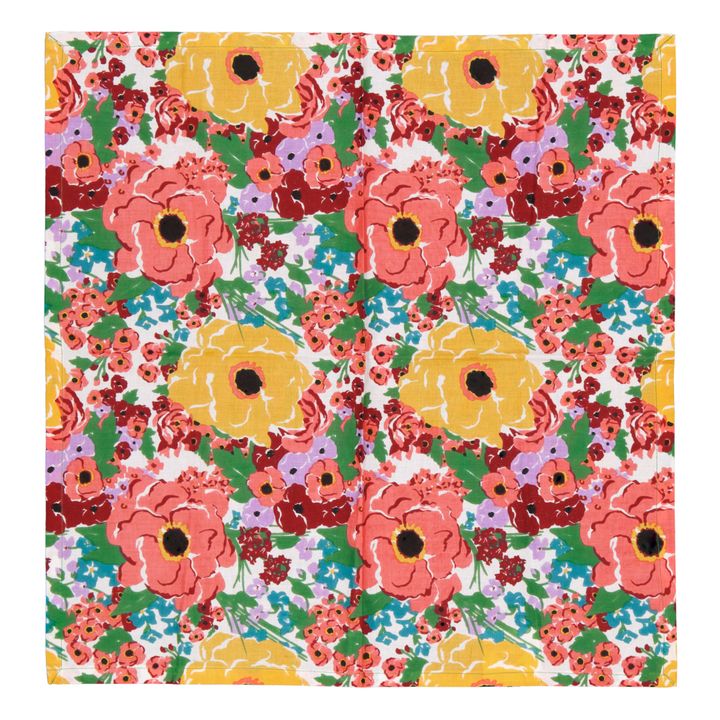 Serviette Helen Flower | Weiß- Produktbild Nr. 0
