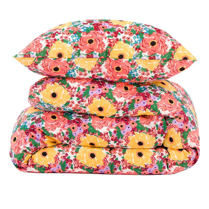 Parure de lit Peony Flower | Ecru- Image produit n°0