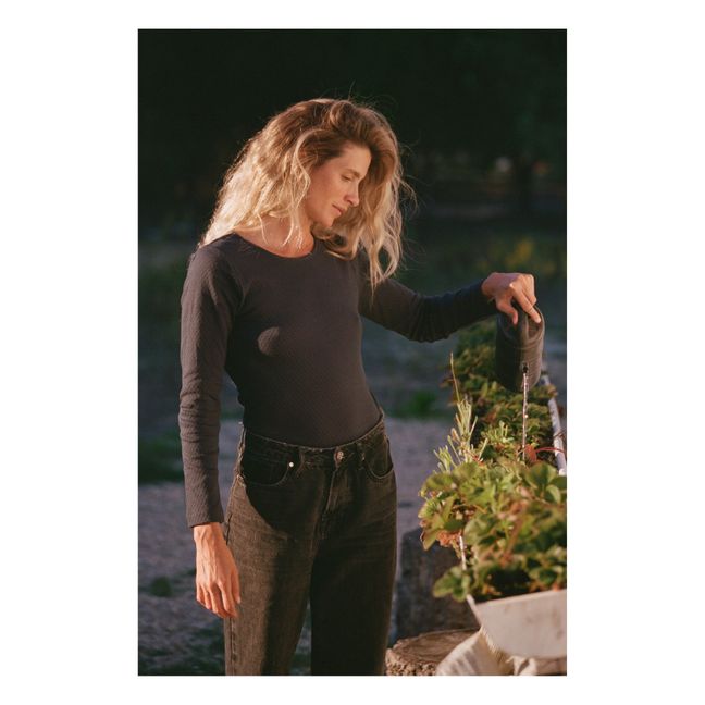 Body Alya Coton Bio | Bleu marine