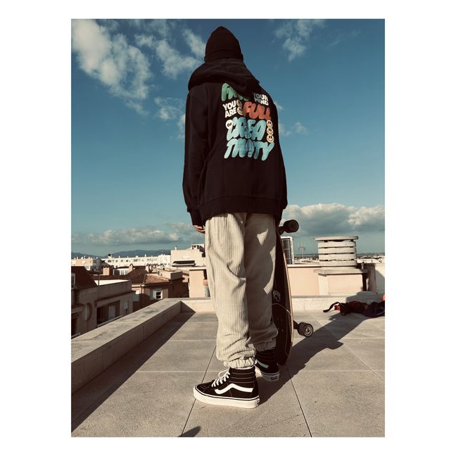 Hoodie Zipped Organic Cotton | Navy blue