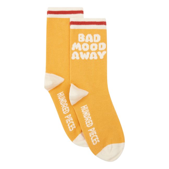 Socken Bad Mood | Ocker