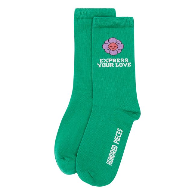 Calcetines Express Your Love | Verde