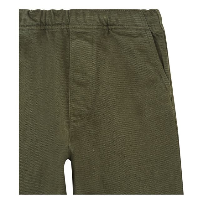 Jogpant Taille Elastiquée | Vert kaki