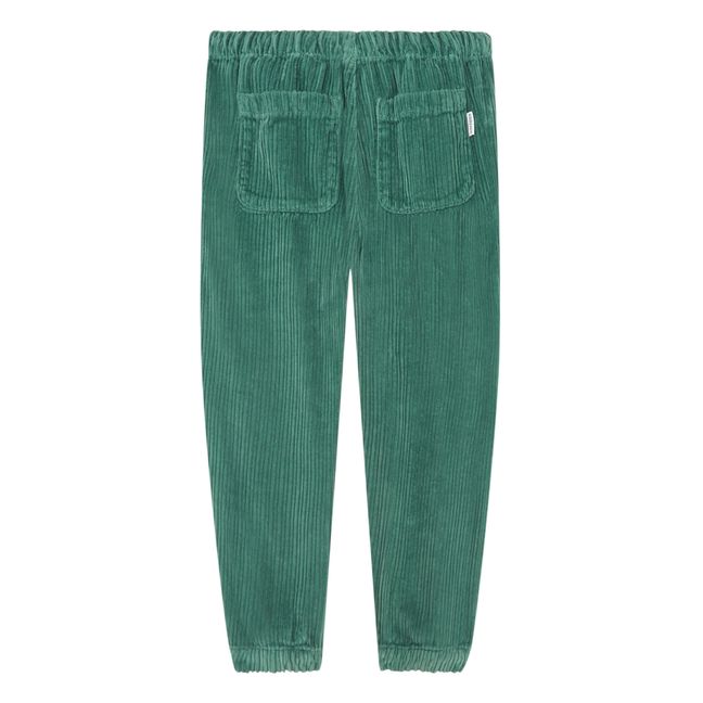 Velvet Organic Cotton Jogging Trousers | Green